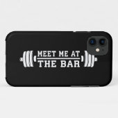 Coques Case-Mate iPhone Rencontrez-Moi Au Bar - Barbell - Entraînement (Dos (Horizontal))