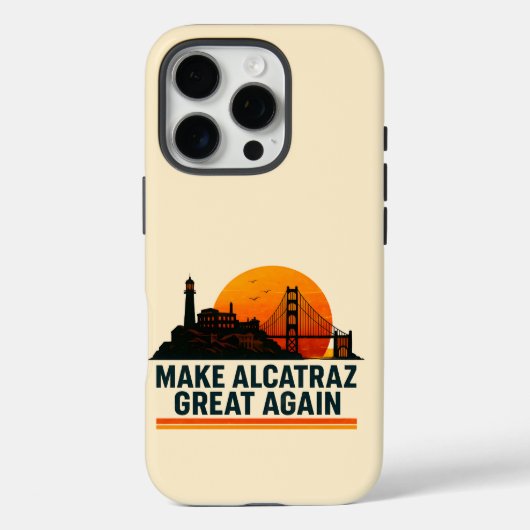Coques Case-Mate iPhone Rendre Alcatraz super encore drôle (Verso)