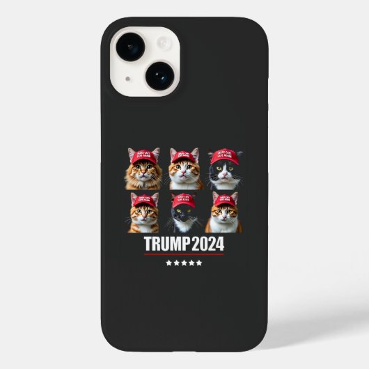 Coques Case-Mate iPhone Rendre les chats en sécurité à l'élection de Maga (Verso)