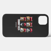 Coques Case-Mate iPhone Rendre les chats en sécurité à l'élection de Maga (Verso (horizontal))