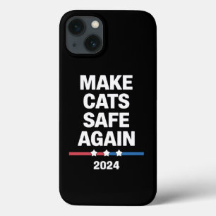 Case-Mate iPhone Case Rendre les chats sûrs à nouveau drôle 2024 Préside