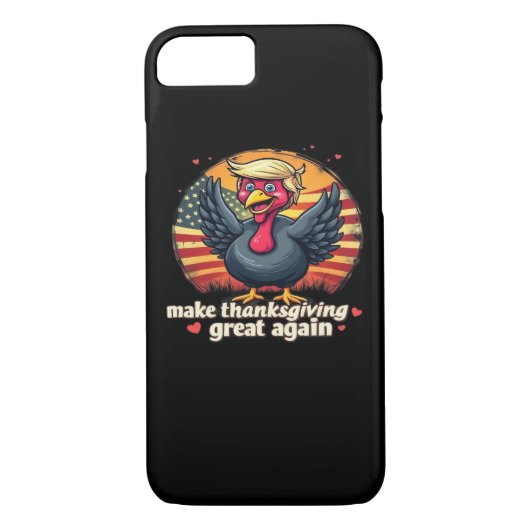 Coques Case-Mate iPhone Rendre Thanksgiving grand à nouveau Thanksgiving c (Dos)