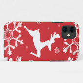 Coques Case-Mate iPhone Renne de Noël (Dos (Horizontal))