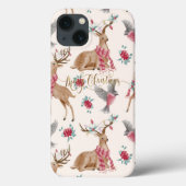 Coques Case-Mate iPhone Rennes, Oiseaux, Fleurs (Verso)