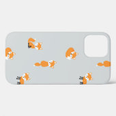 Coques Case-Mate iPhone Renverse un motif transparent (Verso (horizontal))
