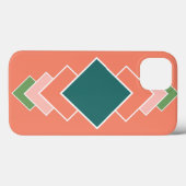 Coques Case-Mate iPhone Repeating Diamonds (Verso (horizontal))