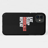 Coques Case-Mate iPhone Répéter les comédies musicales du sommeil (Dos (Horizontal))