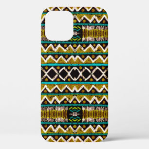 Case-Mate iPhone Case Répétez. Broderie géométrique transparente. Décora