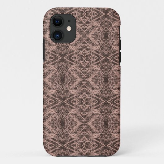 Coques Case-Mate iPhone Répétition de la queue de boeuf tan (Dos)