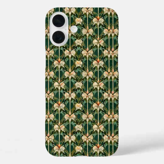 Coques Case-Mate iPhone Répétition des Motifs botaniques (Verso)