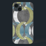 Etui iPhone 13 Répétition géométrique I<br><div class="desc">Motifs</div>