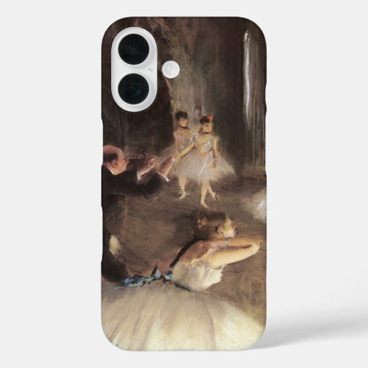 Coques Case-Mate iPhone Répétition sur scène par Edgar Degas (Verso)