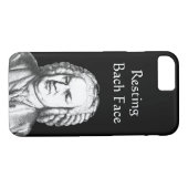 Coques Case-Mate iPhone Repose Bach Face Compositeur de musique classique (Dos (Horizontal))
