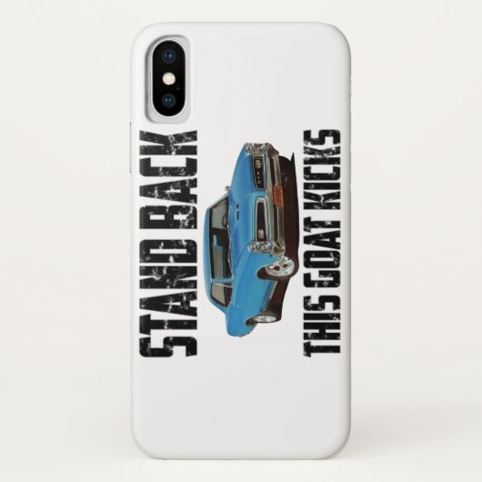 Coques Case-Mate iPhone Reposez-Vous Sur Cette Chèvre (Dos)