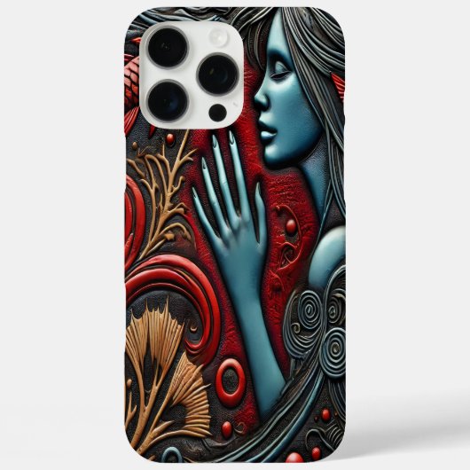 Coques Case-Mate iPhone Représentation artistique d'une scène aquatique se (Verso)