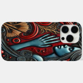 Coques Case-Mate iPhone Représentation artistique d'une scène aquatique se (Verso (horizontal))