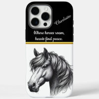 Représentation détaillée de la tête d'un cheval ma