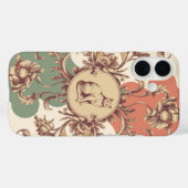 Coques Case-Mate iPhone Représentation élégante et artistique d'un chat (Verso (horizontal))