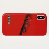 Coques Case-Mate iPhone Reproduction d'affiche de 1964 Oldsmobile 442. (Dos (Horizontal))