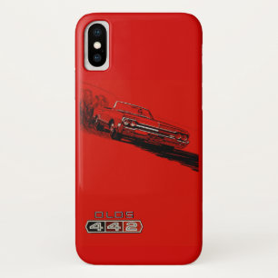 Case-Mate iPhone Case Reproduction d'affiche de 1964 Oldsmobile 442.