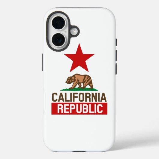 Coques Case-Mate iPhone République de Californie (Verso)