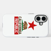Coques Case-Mate iPhone République de Californie (Verso (horizontal))