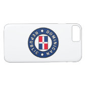 Coques Case-Mate iPhone République dominicaine (Dos (Horizontal))