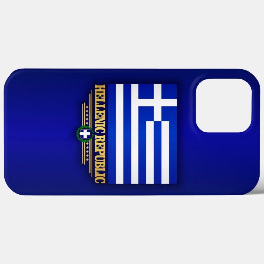 Coques Case-Mate iPhone République hellénique (Grèce) (Verso (horizontal))