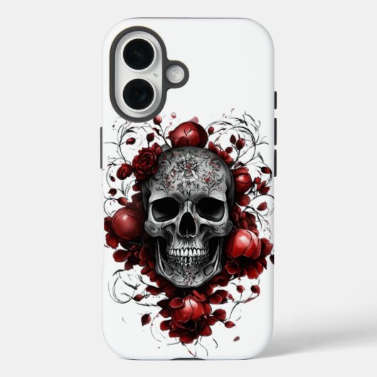 Coques Case-Mate iPhone Requiem floral sur mobile (Verso)