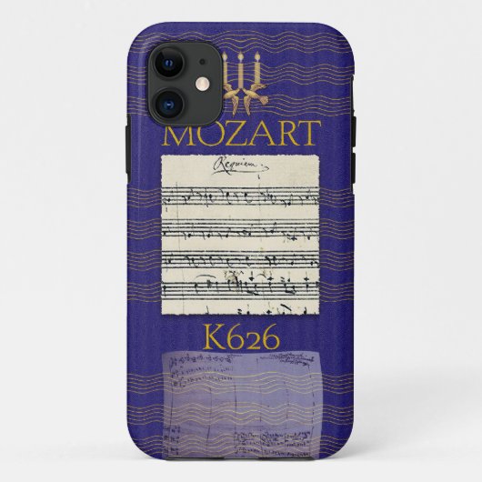 Coques Case-Mate iPhone Requiem Mozart (Dos)