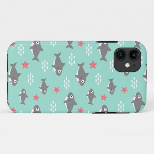 Coques Case-Mate iPhone Requin (Dos (Horizontal))