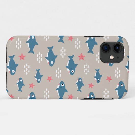 Coques Case-Mate iPhone Requin (Dos (Horizontal))