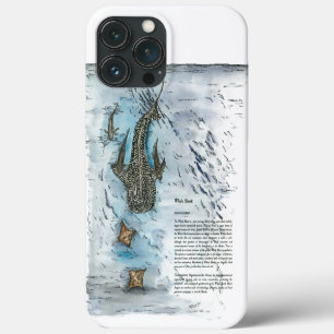 Case-Mate iPhone Case Requin Baleine peint à la main avec grâce