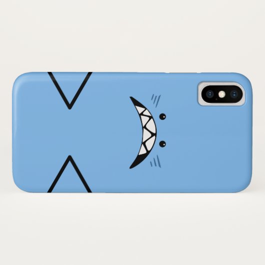 Coques Case-Mate iPhone Requin Derpy (Dos (Horizontal))