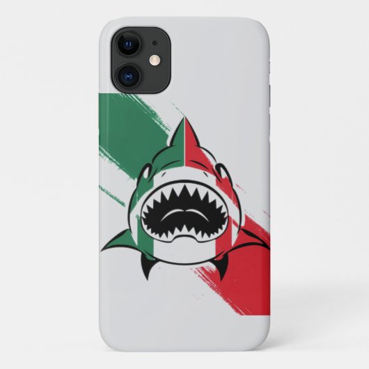 Coques Case-Mate iPhone Requin Italien (Dos)