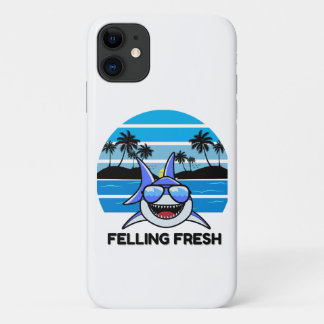 Case-Mate iPhone Case Requin Rétro Cool avec Lunettes de Soleil