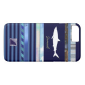Coques Case-Mate iPhone requin roi de l'océan bleu (Dos (Horizontal))