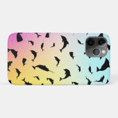 Coques Case-Mate iPhone requin-taupe sur fond océanique (Dos (Horizontal))