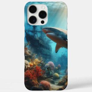 Coques iPhone 16 Pro Max Requin tigre côtier/nautique et récif corallien