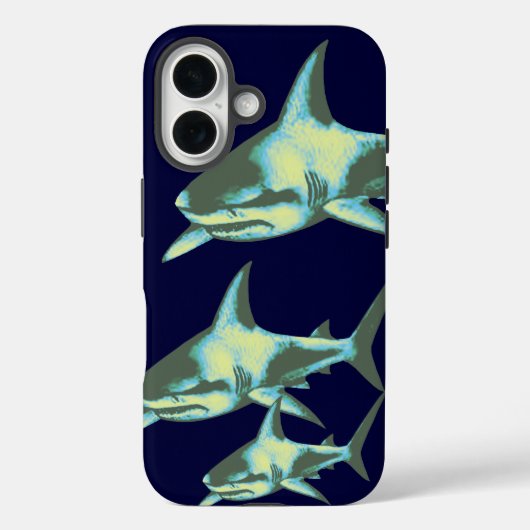 Coques Case-Mate iPhone requins, animaux sauvages (Verso)
