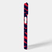 Coques Case-Mate iPhone Requins cool rouge et bleu motif (Verso / Droite)