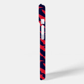 Coques Case-Mate iPhone Requins cool rouge et bleu motif (Verso / Gauche)