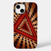 Coques Case-Mate iPhone Réseau d'Imaginaires 3D Conception graphique fract (Verso)