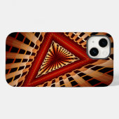 Coques Case-Mate iPhone Réseau d'Imaginaires 3D Conception graphique fract (Verso (horizontal))