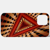 Coques Case-Mate iPhone Réseau d'Imaginaires 3D Conception graphique fract (Verso (horizontal))