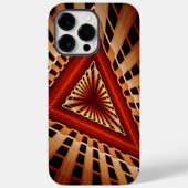 Coques Case-Mate iPhone Réseau d'Imaginaires 3D Conception graphique fract (Verso)