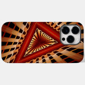 Coques Case-Mate iPhone Réseau d'Imaginaires 3D Conception graphique fract (Verso (horizontal))