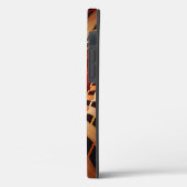 Coques Case-Mate iPhone Réseau d'Imaginaires 3D Conception graphique fract (Verso / Gauche)