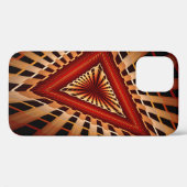 Coques Case-Mate iPhone Réseau d'Imaginaires 3D Conception graphique fract (Verso (horizontal))