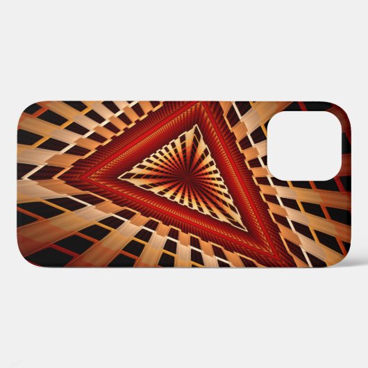 Coques Case-Mate iPhone Réseau d'Imaginaires 3D Conception graphique fract (Verso (horizontal))